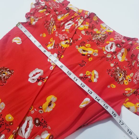 Free People Floral Maxi Wrap Dress - Picture 6 of 12